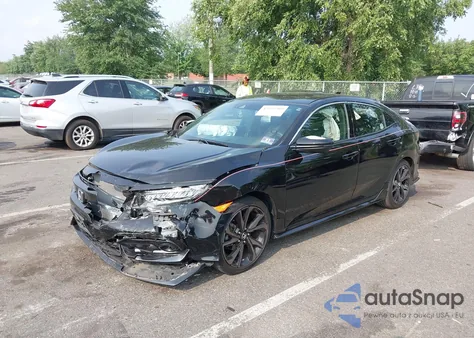 2019 Honda Civic Sport Touring из США, поврежденный, VIN SHHFK7H98KU407812